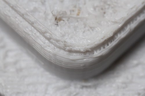 CAD part printed by commercial 3D printer