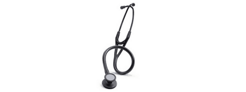 minimal designed black stethoscope product designs
